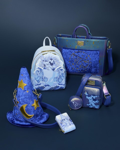 Sac Bandoulière à l'effigie du chapeau de sorcier Mickey Mouse de Fantasia - DISNEY LOUNGEFLY