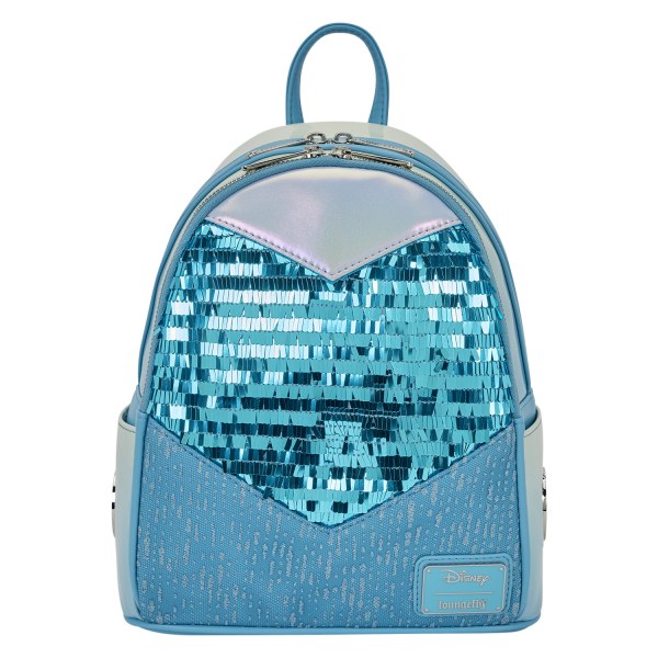 Mini sac à dos à paillettes Princesse Elsa - Disney Loungefly La Reine Des Neiges