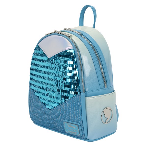 Mini sac à dos à paillettes Princesse Elsa - Disney Loungefly La Reine Des Neiges