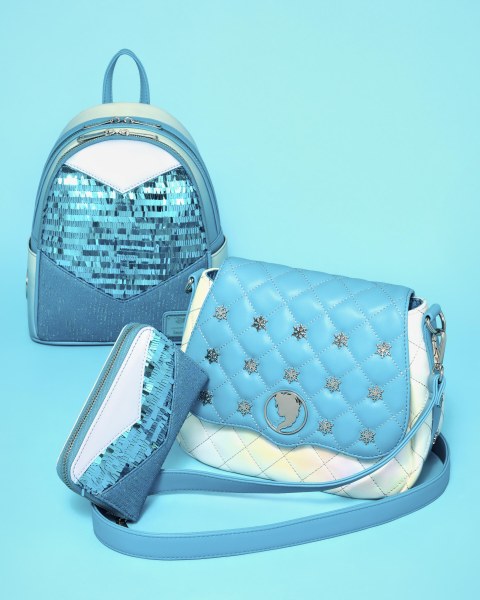 Mini sac à dos à paillettes Princesse Elsa - Disney Loungefly La Reine Des Neiges