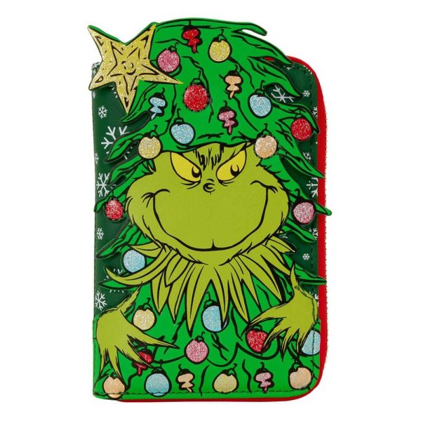 Portefeuille de Noël Grinch - Loungefly Dr. Seuss