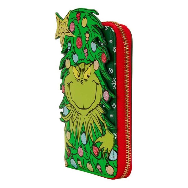 Portefeuille de Noël Grinch - Loungefly Dr. Seuss