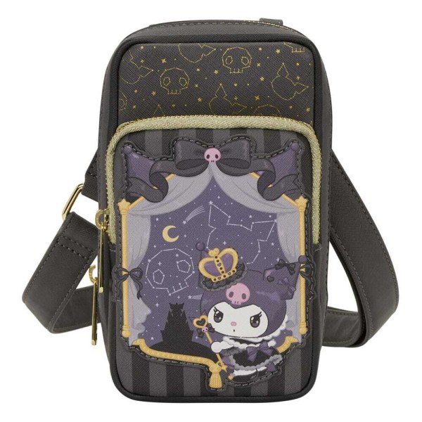 Pochette téléphone avec porte-monnaie Kuromi 20e anniversaire - Loungefly Sanrio