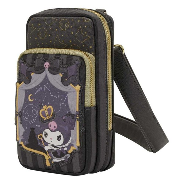 Pochette téléphone avec porte-monnaie Kuromi 20e anniversaire - Loungefly Sanrio