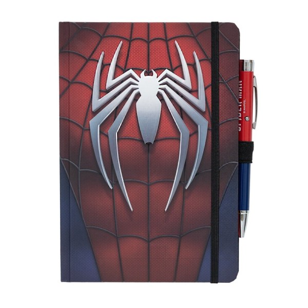 CARNET DE NOTES A5 PREMIUM AVEC STYLO PROJECTEUR - MARVEL SPIDERMAN
