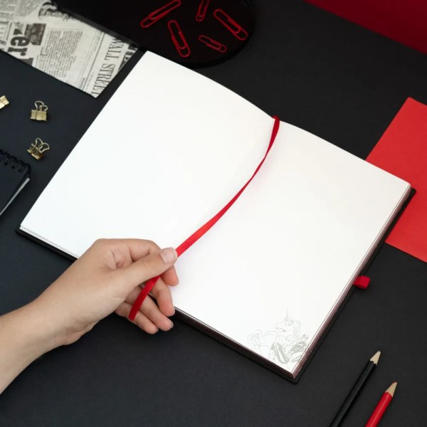 CARNET DE NOTES A5 PREMIUM AVEC LUMIÈRE - MARVEL DEADPOOL
