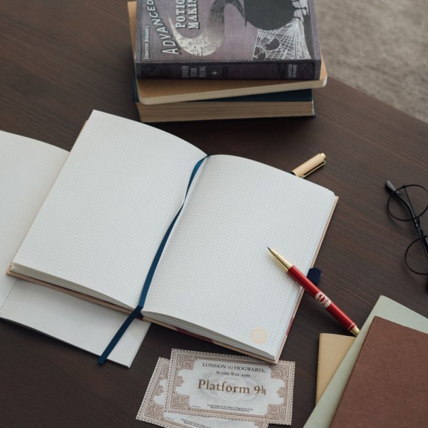 Carnet A5 Premium avec stylo Quai 9 3/4 - HARRY POTTER