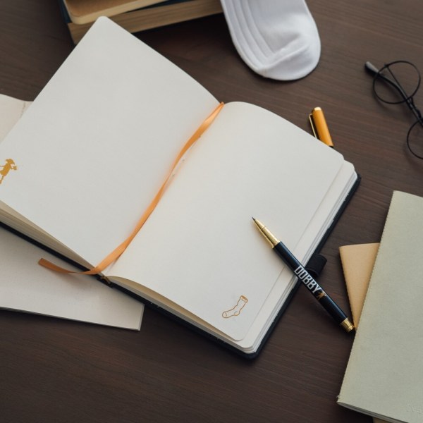 CARNET DE NOTES A5 PREMIUM AVEC STYLO DOBBY - HARRY POTTER