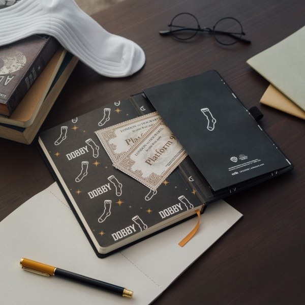 CARNET DE NOTES A5 PREMIUM AVEC STYLO DOBBY - HARRY POTTER