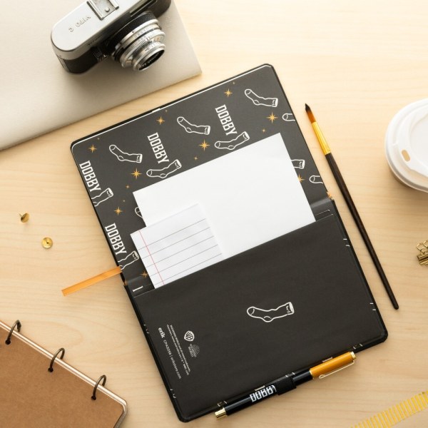 CARNET DE NOTES A5 PREMIUM AVEC STYLO DOBBY - HARRY POTTER