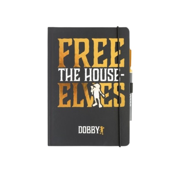 CARNET DE NOTES A5 PREMIUM AVEC STYLO DOBBY - HARRY POTTER