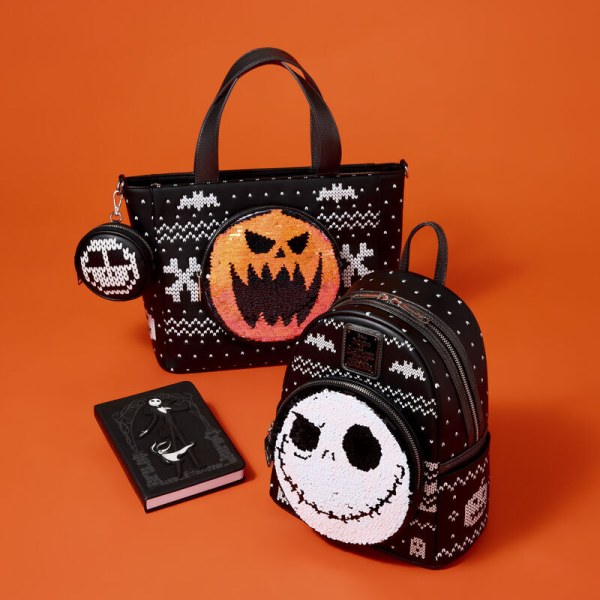 Carnet de notes rechargeable JACK SKELLINGTON, le Roi des citrouilles - DISNEY LOUNGEFLY