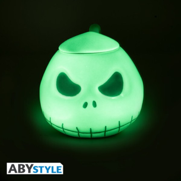 Mug 3D Jack phosphorescent - Disney L'Étrange Noël de Monsieur Jack