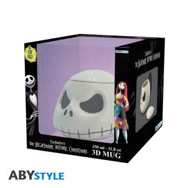 Mug 3D Jack phosphorescent - Disney L'Étrange Noël de Monsieur Jack