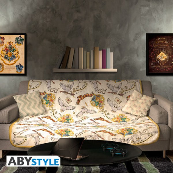 Plaid le monde d'Harry - Harry Potter