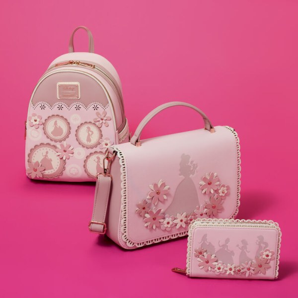 Mini sac à dos Princesse en dentelle florale - Disney Loungefly