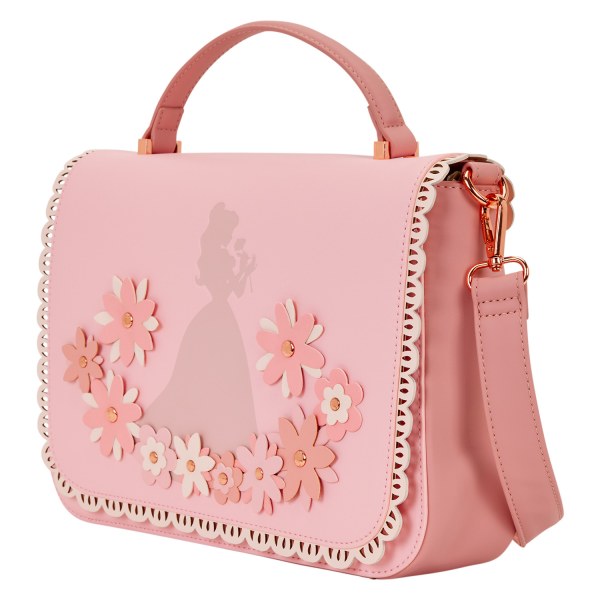 Sac à bandoulière Belle en dentelle florale - Disney Loungefly
