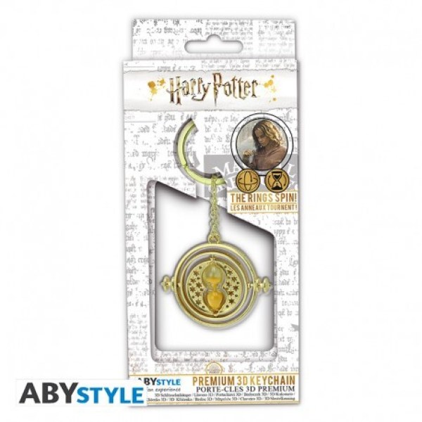 Porte-clés Retourneur de Temps 3D Premium - Harry Potter