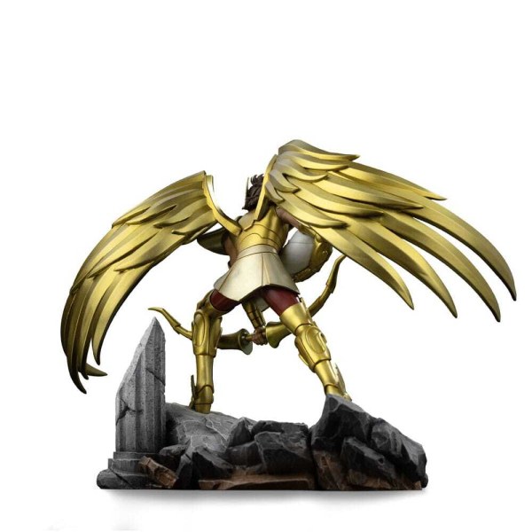 Statue des Chevaliers du Zodiaque à l'échelle 1/10, Art Scale, Sagittaire Aiolos, 21 cm
