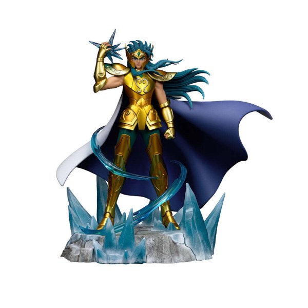 Statue des Chevaliers du Zodiaque, Art Scale 1/10, Verseau, Camus, 28 cm