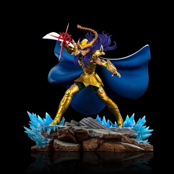 Statue des Chevaliers du Zodiaque , Art Scale 1/10, Scorpion Milo, 24 cm
