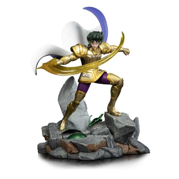 Statue des Chevaliers du Zodiaque , Art Scale 1/10, Capricorne Shura, 25 cm