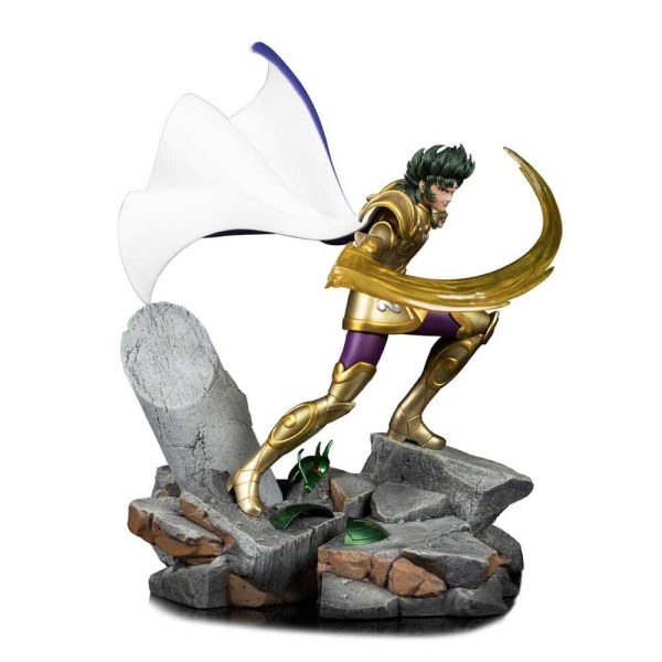 Statue des Chevaliers du Zodiaque , Art Scale 1/10, Capricorne Shura, 25 cm