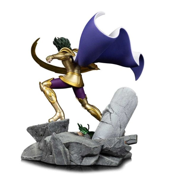 Statue des Chevaliers du Zodiaque , Art Scale 1/10, Capricorne Shura, 25 cm