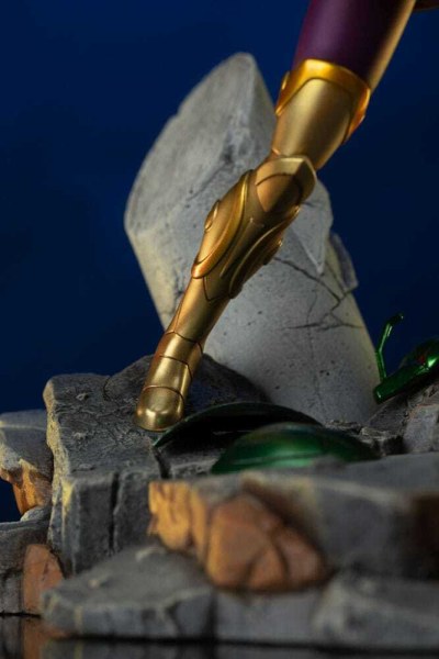Statue des Chevaliers du Zodiaque , Art Scale 1/10, Capricorne Shura, 25 cm