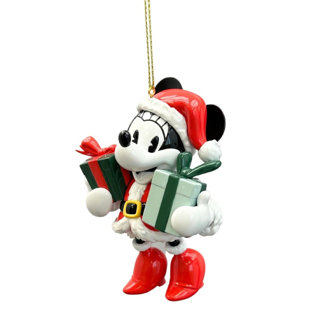 Suspension 3D Minnie Père Noël vintage - Disney