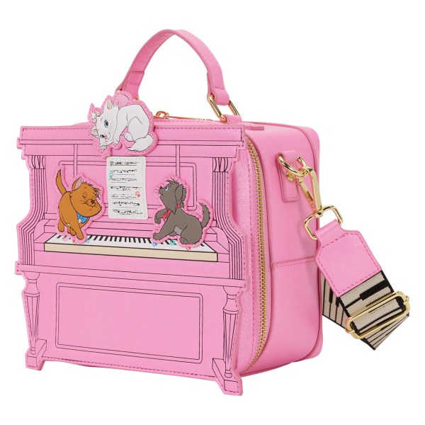 SAC A BANDOULIÈRE PIANO DES ARISTOCATS - DISNEY LOUNGEFLY