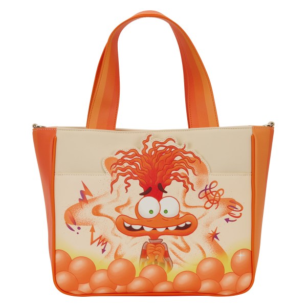 SAC TOTE AVEC PORTE MONNAIE ANXIETE VICE-VERSA 2 - DISNEY PIXAR LOUNGEFLY