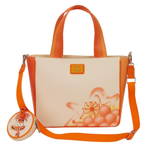 SAC TOTE AVEC PORTE MONNAIE ANXIETE VICE-VERSA 2 - DISNEY PIXAR LOUNGEFLY