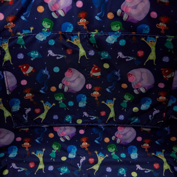 SAC TOTE AVEC PORTE MONNAIE ANXIETE VICE-VERSA 2 - DISNEY PIXAR LOUNGEFLY