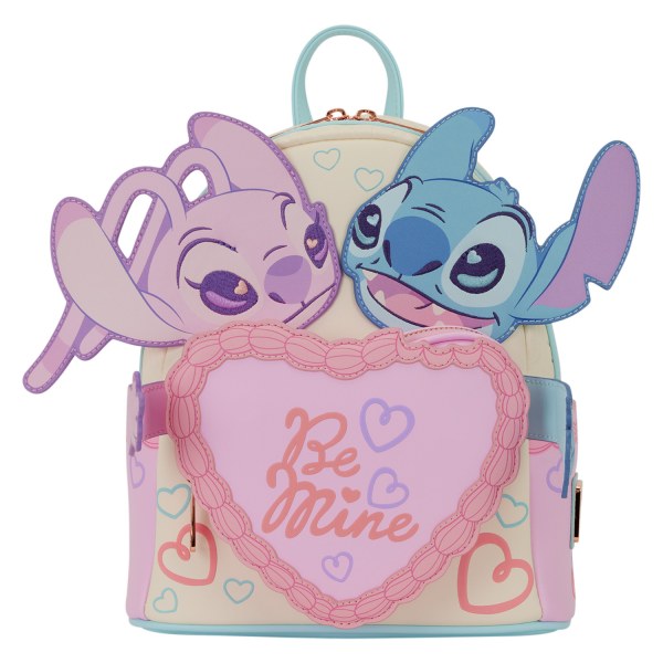 MINI SAC À DOS STITCH & ANGEL BE MINE - DISNEY LOUNGEFLY