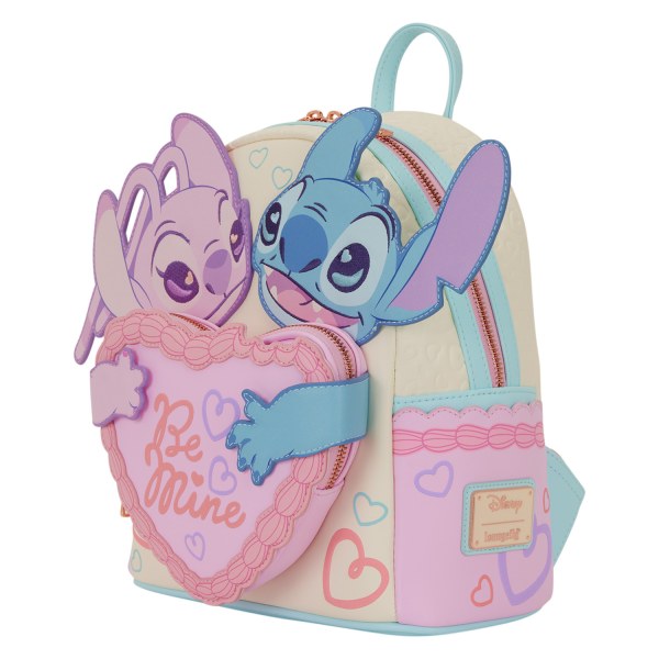 MINI SAC À DOS STITCH & ANGEL BE MINE - DISNEY LOUNGEFLY
