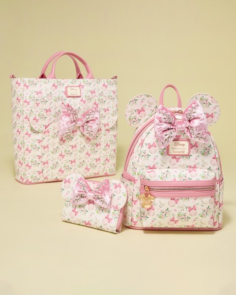 MINI SAC À DOS MINNIE MOUSE FLEURIS - DISNEY LOUNGEFLY