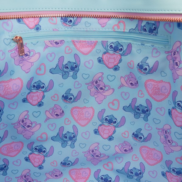 SAC TOTE STITCH & ANGEL TRUE LOVE - DISNEY LOUNGEFLY