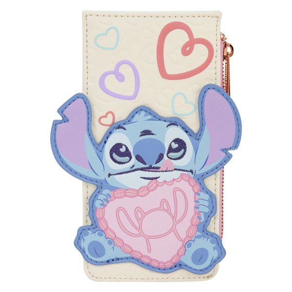 PORTE-CARTES GRAND FORMAT STITCH & ANGEL BE MINE - DISNEY LOUNGEFLY