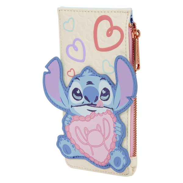 PORTE-CARTES GRAND FORMAT STITCH & ANGEL BE MINE - DISNEY LOUNGEFLY