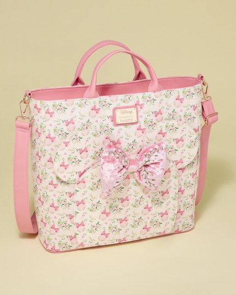Sac à tote convertible sac à dos fleuri MINNIE MOUSE - DISNEY LOUNGEFLY