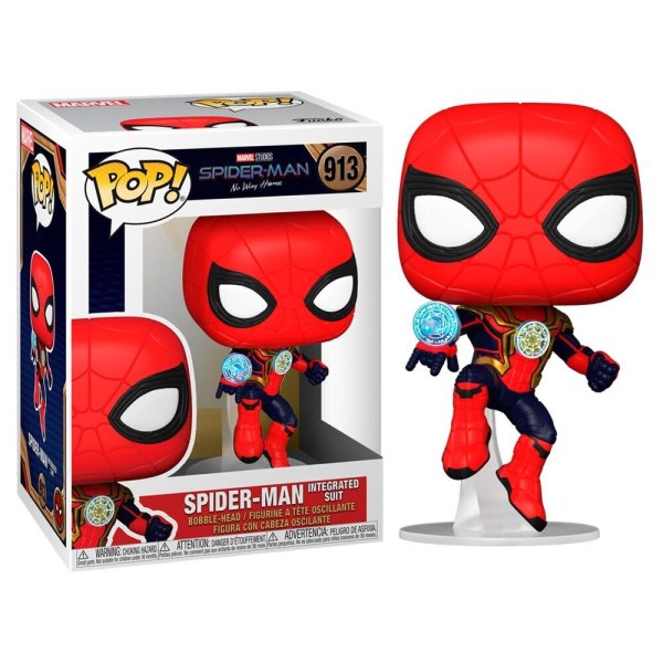 Funko Pop! 913 Marvel Spider-Man : No Way Home – Costume intégré de Spider-Man