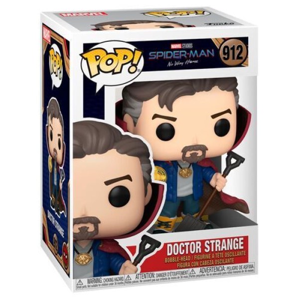 Funko Pop! 912 Marvel Spider-Man : No Way Home – Docteur Strange