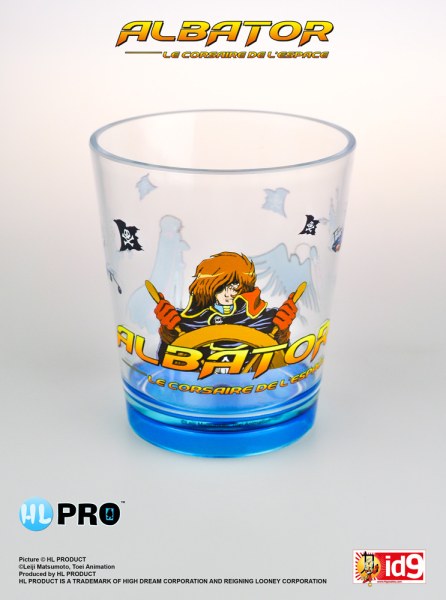 Verre plastique gouvernail - Capitaine Albator