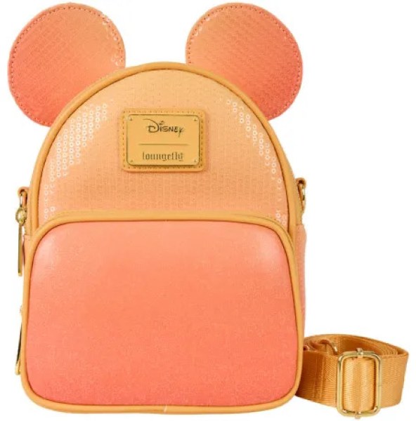Sac à dos convertible sac à bandoulière à sequin Mickey Mouse - DISNEY LOUNGEFLY