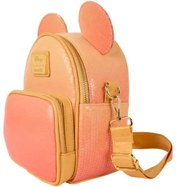 Sac à dos convertible sac à bandoulière à sequin Mickey Mouse - DISNEY LOUNGEFLY