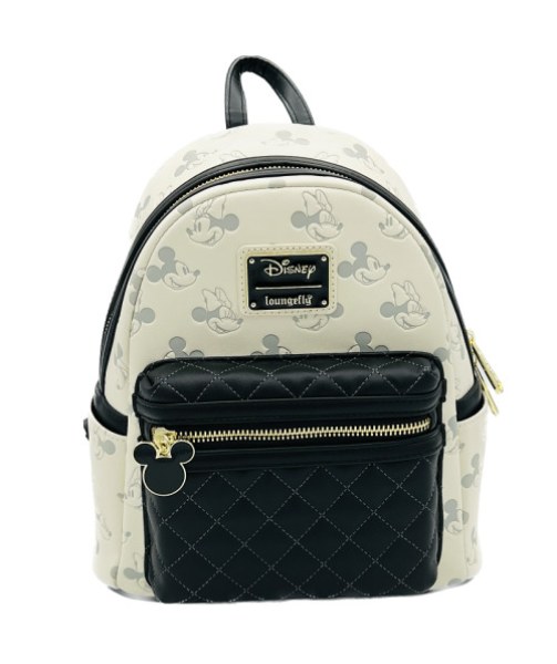 DISNEY - Minnie et Mickey - Mini sac à dos LoungeFly « Édition exclusive »