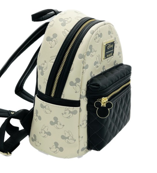 DISNEY - Minnie et Mickey - Mini sac à dos LoungeFly « Édition exclusive »