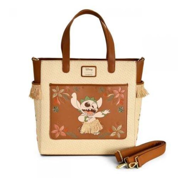 DISNEY - Stitch & Angel - Sac Tote LoungeFly « Exclusif »