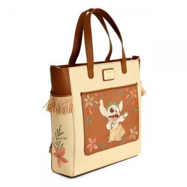 DISNEY - Stitch & Angel - Sac Tote LoungeFly « Exclusif »